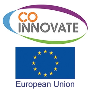 Co Innovate Logo and European Union Logo